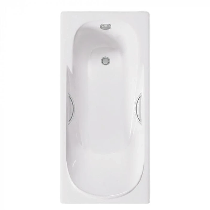 Чугунная ванна Delice Maestro 200х85 DLR230646R цвет Белый с отверстиями под ручки без антискользящего покрытия
