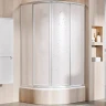 Душевой уголок Ravak Supernova SKCP4-80 Sabina 80x80 31144VU0011 профиль Сатин витраж пластик Pearl