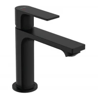 Смеситель для раковины Hansgrohe Rebris E 72589670 цвет Черный матовый