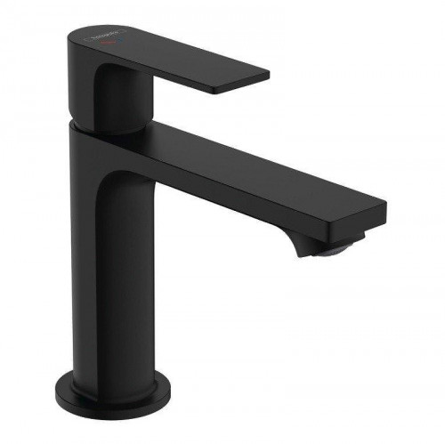 Смеситель для раковины Hansgrohe Rebris E 72589670 цвет Черный матовый