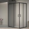 Душевой уголок RGW Passage PA-040B 100x80 3508104080-14 профиль Черный стекло прозрачное