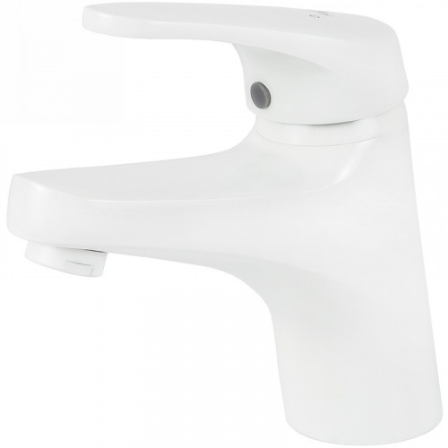 Смеситель для раковины Kaiser County 55011-4 Белый матовый латунь