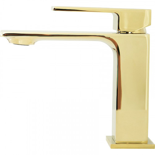 Смеситель для раковины BelBagno Luce LUC-LVM-ORO Золото латунь