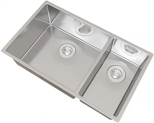Кухонная мойка Florentina Оптима-740 OHM.460/220.400.В.20.S.10 Нержавеющая сталь сатинированная нержавеющая сталь встраиваемый