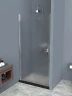 Душевая дверь BelBagno Uno 100 UNO-B-1-100-P-Cr профиль Хром стекло рифленое