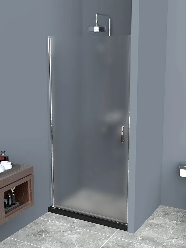 Душевая дверь BelBagno Uno 100 UNO-B-1-100-P-Cr профиль Хром стекло рифленое