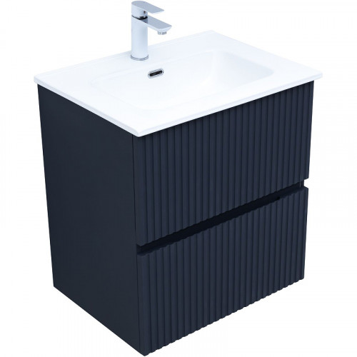 Тумба под раковину Aquanet Джейн 60 313300 подвесная Маренго МДФ / ЛДСП