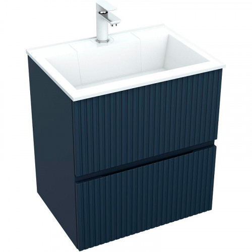 Тумба под раковину Aquanet Джейн 60 313300 подвесная Маренго МДФ / ЛДСП