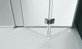 Душевая дверь BelBagno Albano 140 ALBANO-BS-13-40+100-C-Cr профиль Хром стекло прозрачное