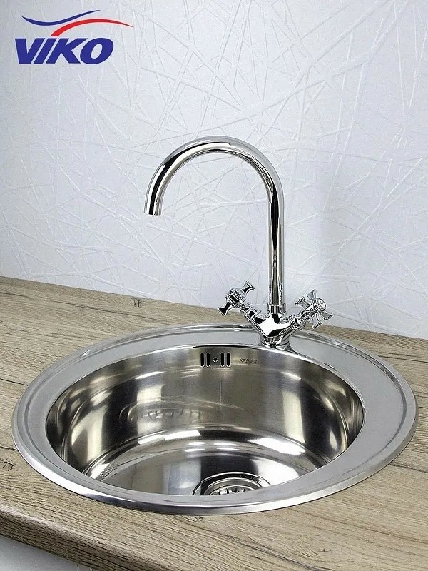 Смеситель для кухни Viko V-2113 Хром