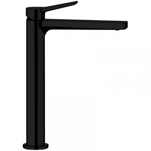 Смеситель для раковины Remer Slash SL11LNO Черный матовый латунь