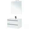 Комплект мебели для ванной Aquanet Lino 80 271955 подвесной Белый матовый МДФ / ЛДСП