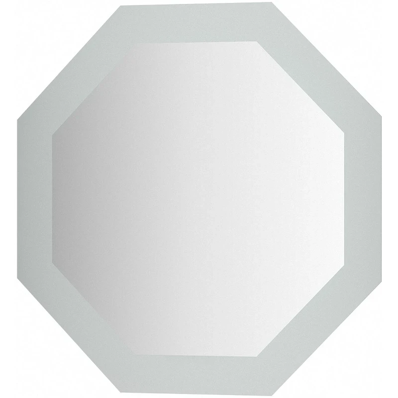 Зеркало Evoform Ledshine 70x70 BY 2504 с подсветкой 22.5 W - без выключателя - нейтральный белый свет стекло