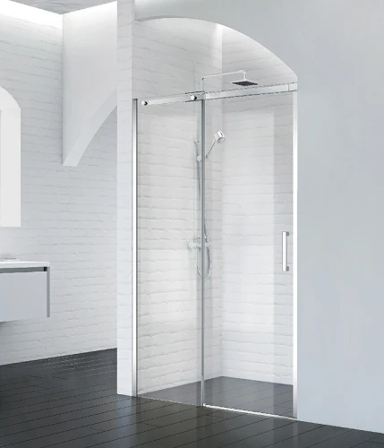 Душевая дверь BelBagno Acqua 150 ACQUA-BF-1-150-C-Cr профиль Хром стекло прозрачное