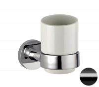 Стакан для зубных щеток Remer Guest GS15CFP цвет Черный брашированный хром