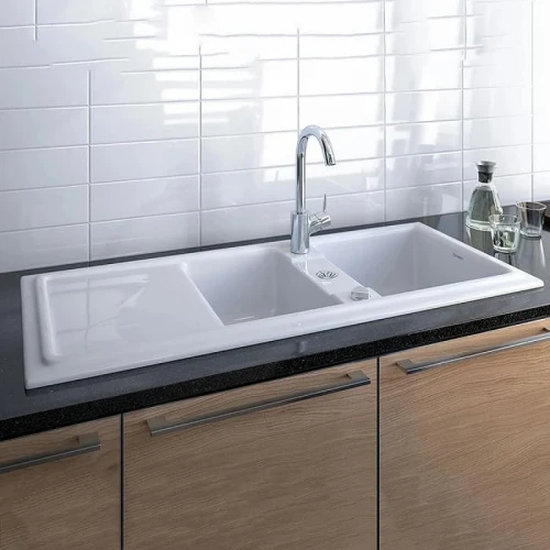 Кухонная мойка Duravit Cassia 116 7513110000 цвет Белый глянцевый