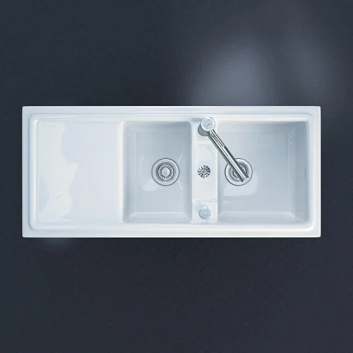 Кухонная мойка Duravit Cassia 116 7513110000 цвет Белый глянцевый
