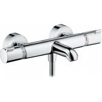 Смеситель для ванны Hansgrohe Ecostat Comfort 13114000 с термостатом Хром латунь на стену