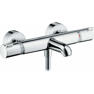 Смеситель для ванны Hansgrohe Ecostat Comfort 13114000 с термостатом Хром латунь на стену