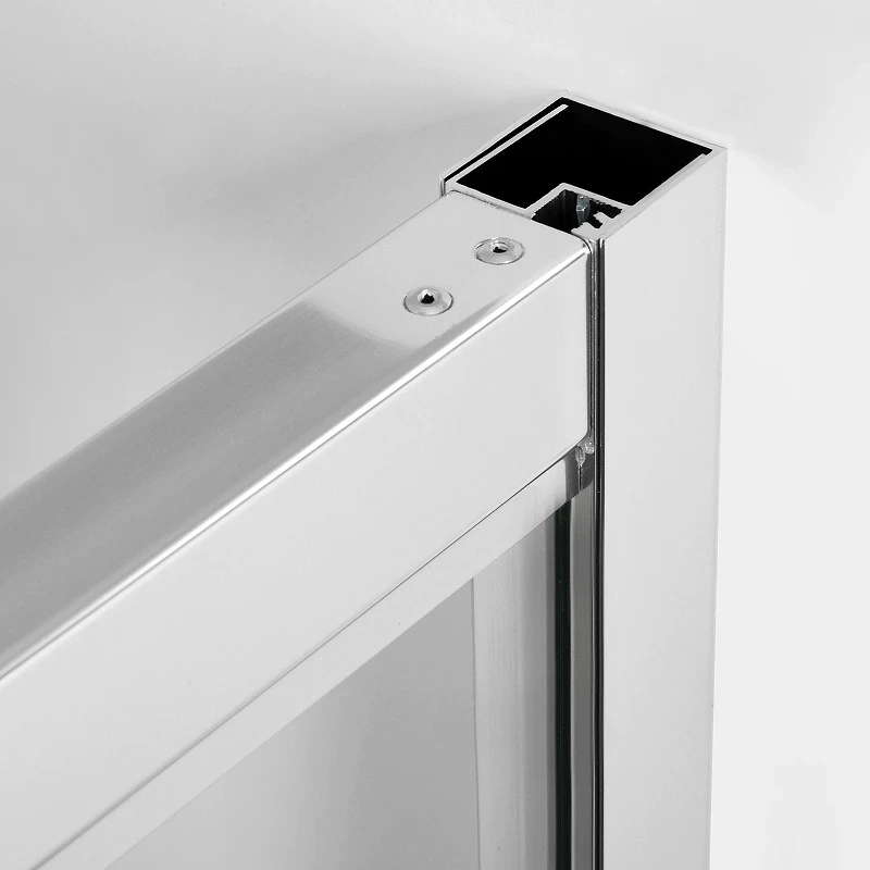 Душевой уголок WasserKRAFT Berkel 100х90 48P22 профиль Хром стекло прозрачное
