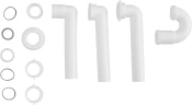 Сифон для раковины Aquanet 339428 цвет Белый