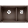 Кухонная мойка Blanco Subline 430/270-U 523160 Кофе искусственный камень (литьевой мрамор) встраиваемый