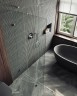 Душевая перегородка Maybah Glass MGD-259-4 790x1950 коннектор стена-стекло Хром глянцевый стекло прозрачное