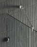 Душевая перегородка Maybah Glass MGD-259-4 790x1950 коннектор стена-стекло Хром глянцевый стекло прозрачное