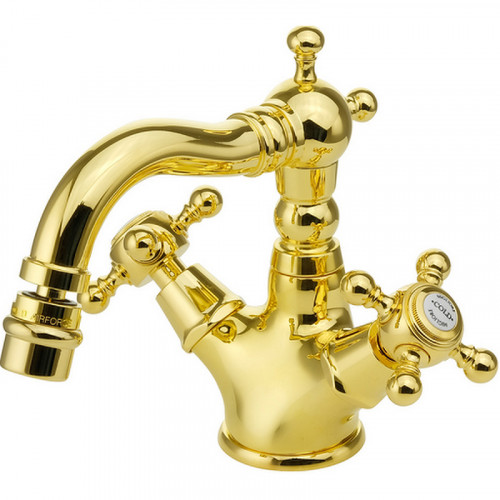 Смеситель для биде Migliore Revival 19508 Золото латунь