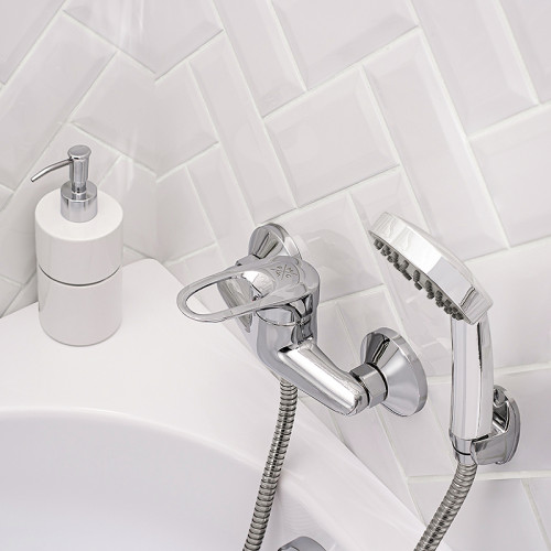 Смеситель для душа Ростовская Мануфактура Сантехники SL55-003 Хром