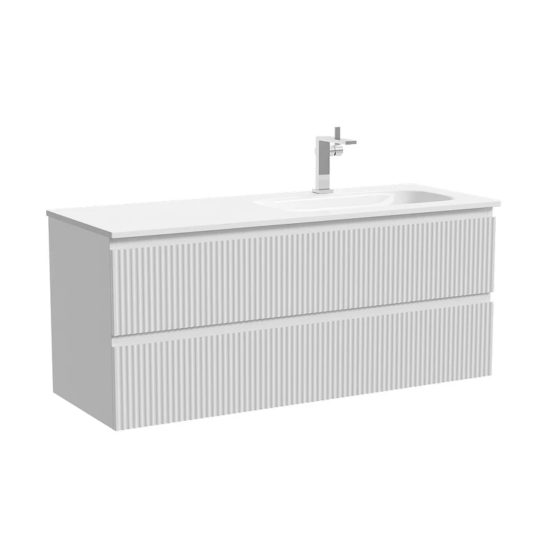 Тумба под раковину Sancos Snob R 119,5 SNR120RW подвесная цвет Bianco