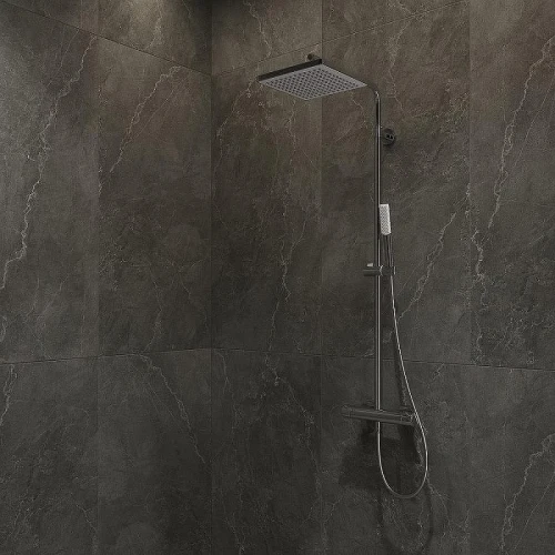 Душевая система Teska Devon DK2102C с термостатом Хром