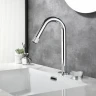 Смеситель для раковины Black&White Gravity GF-7108-С 7108C цвет Хром