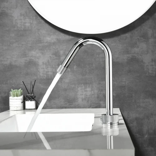 Смеситель для раковины Black&amp;White Gravity GF-7108-С 7108C цвет Хром