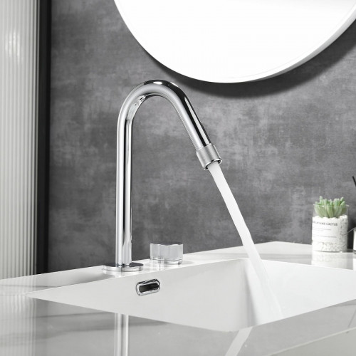 Смеситель для раковины Black&amp;White Gravity GF-7108-С 7108C цвет Хром