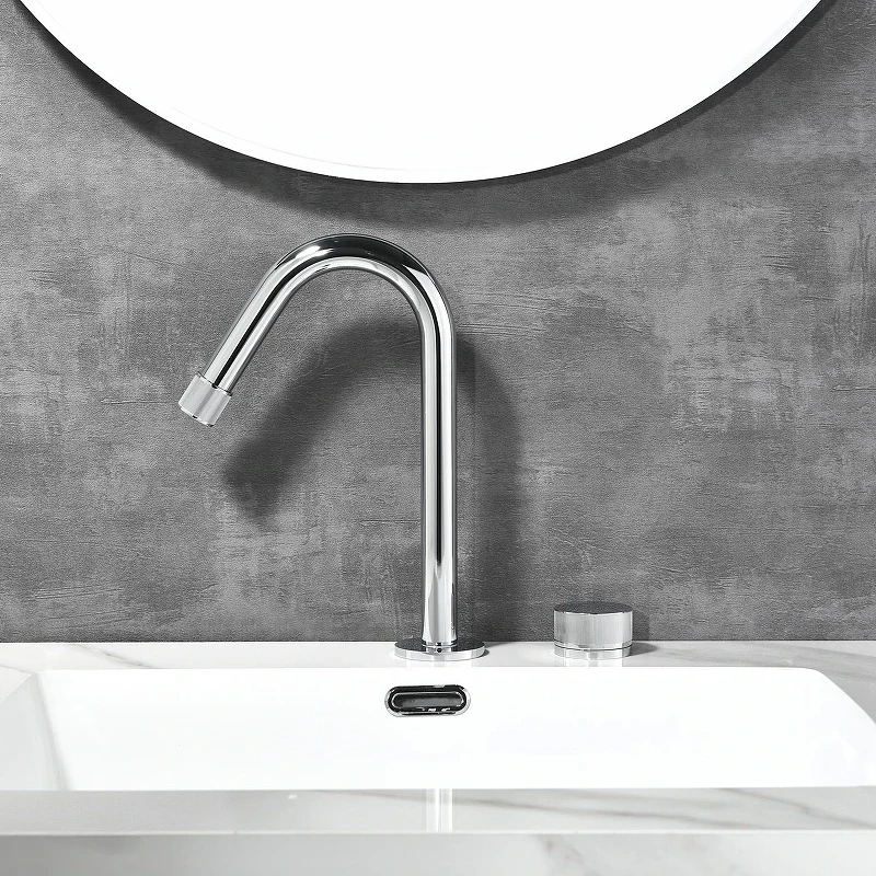 Смеситель для раковины Black&White Gravity GF-7108-С 7108C цвет Хром