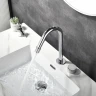 Смеситель для раковины Black&White Gravity GF-7108-С 7108C цвет Хром