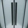 Душевой уголок Grossman Galaxy 90х90 300.K33.01.9090.21.02 профиль Черный матовый стекло шиншилла