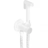 Гигиенический душ со смесителем Boch Mann Braies W CK-P07W BM10410 Белый матовый латунь встраиваемый