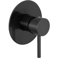 Смеситель для душа Remer X-Style X30LCFP Черный хром брашированный латунь встраиваемый