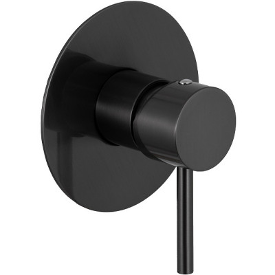Смеситель для душа Remer X-Style X30LCFP Черный хром брашированный латунь встраиваемый