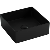Раковина-чаша Ceramicanova Element 36 CN6068MB Черная матовая фарфор накладная
