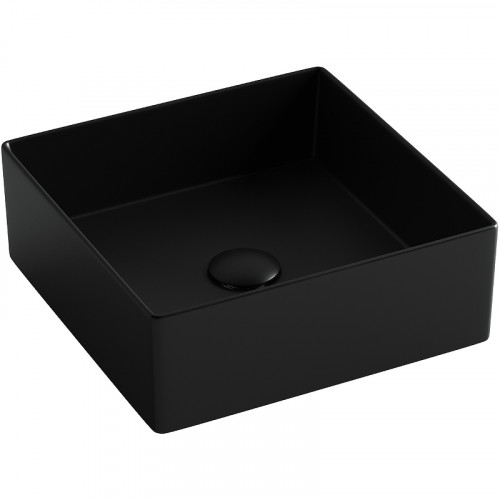 Раковина-чаша Ceramicanova Element 36 CN6068MB Черная матовая фарфор накладная