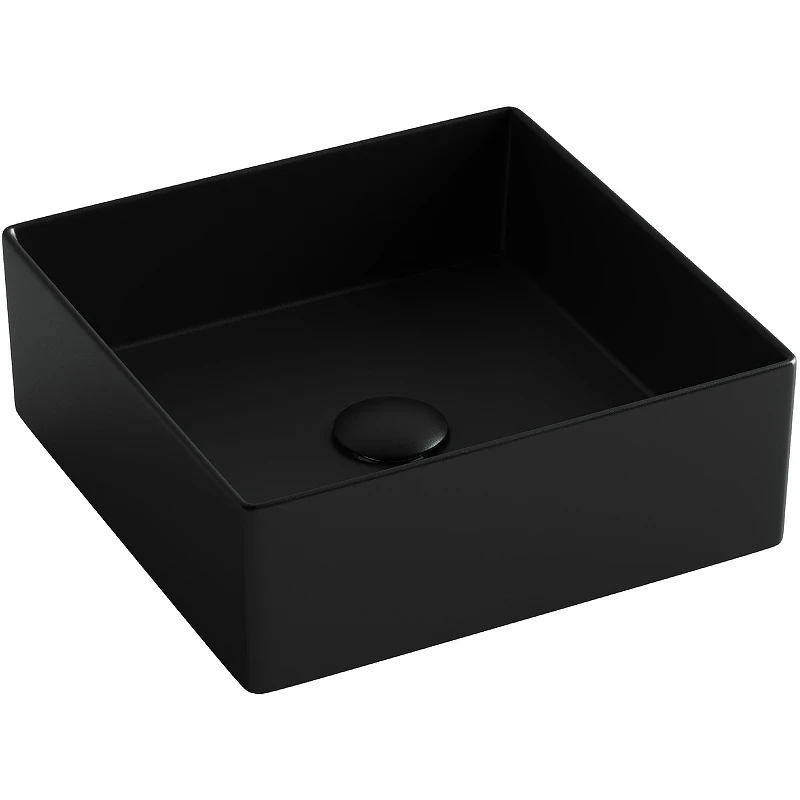 Раковина-чаша Ceramicanova Element 36 CN6068MB Черная матовая фарфор накладная