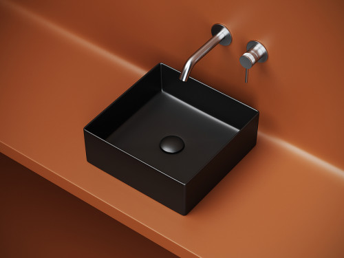Раковина-чаша Ceramicanova Element 36 CN6068MB Черная матовая фарфор накладная