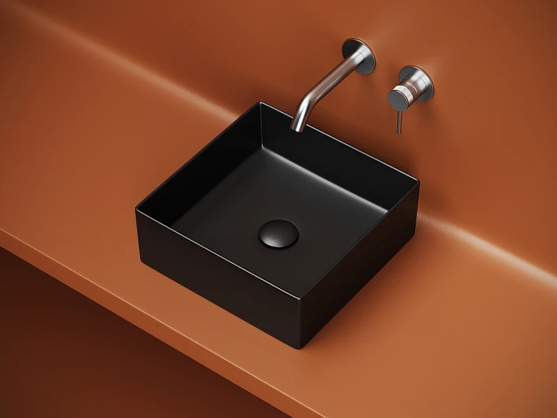 Раковина-чаша Ceramicanova Element 36 CN6068MB Черная матовая фарфор накладная