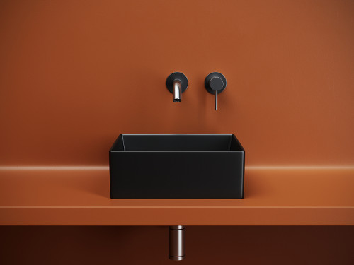 Раковина-чаша Ceramicanova Element 36 CN6068MB Черная матовая фарфор накладная