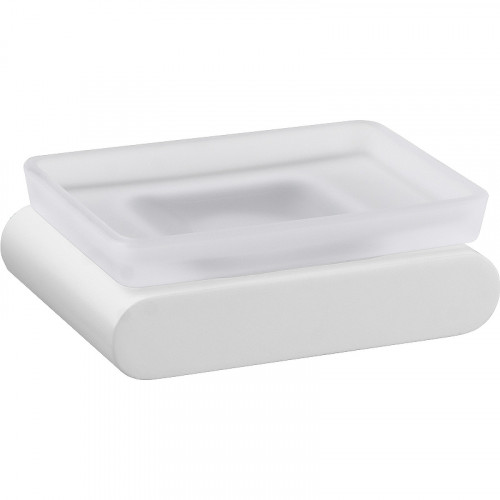 Мыльница Remer Lounge LN10BO Белая матовая