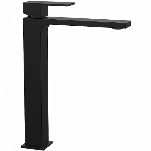 Смеситель для раковины Vincea Cube VBF-1C02MB Черный матовый латунь