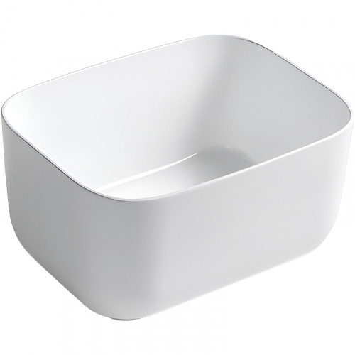 Раковина-чаша SantiLine 47 SL-1112 Белая фаянс накладная
